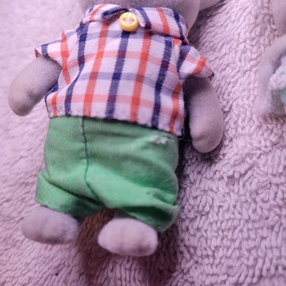 Sylvanian Calico Critters Koala Bear Family Daddy & Daughter Lot Of 2 Flocked - Picture 5 of 5